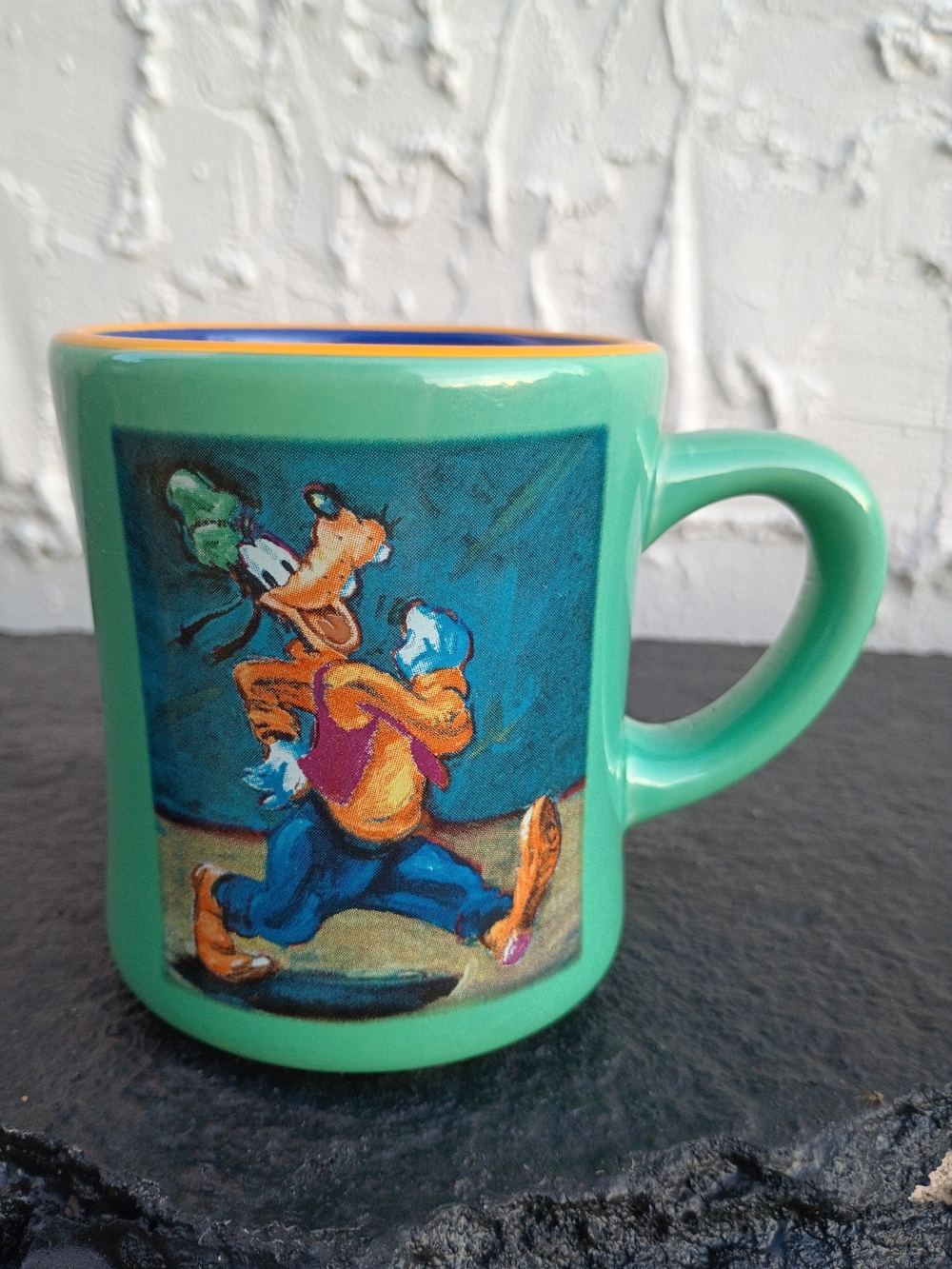 Vintage Disney Goofy Mug Coffee Cup Ceramic 1990s Disney Store Exclusive